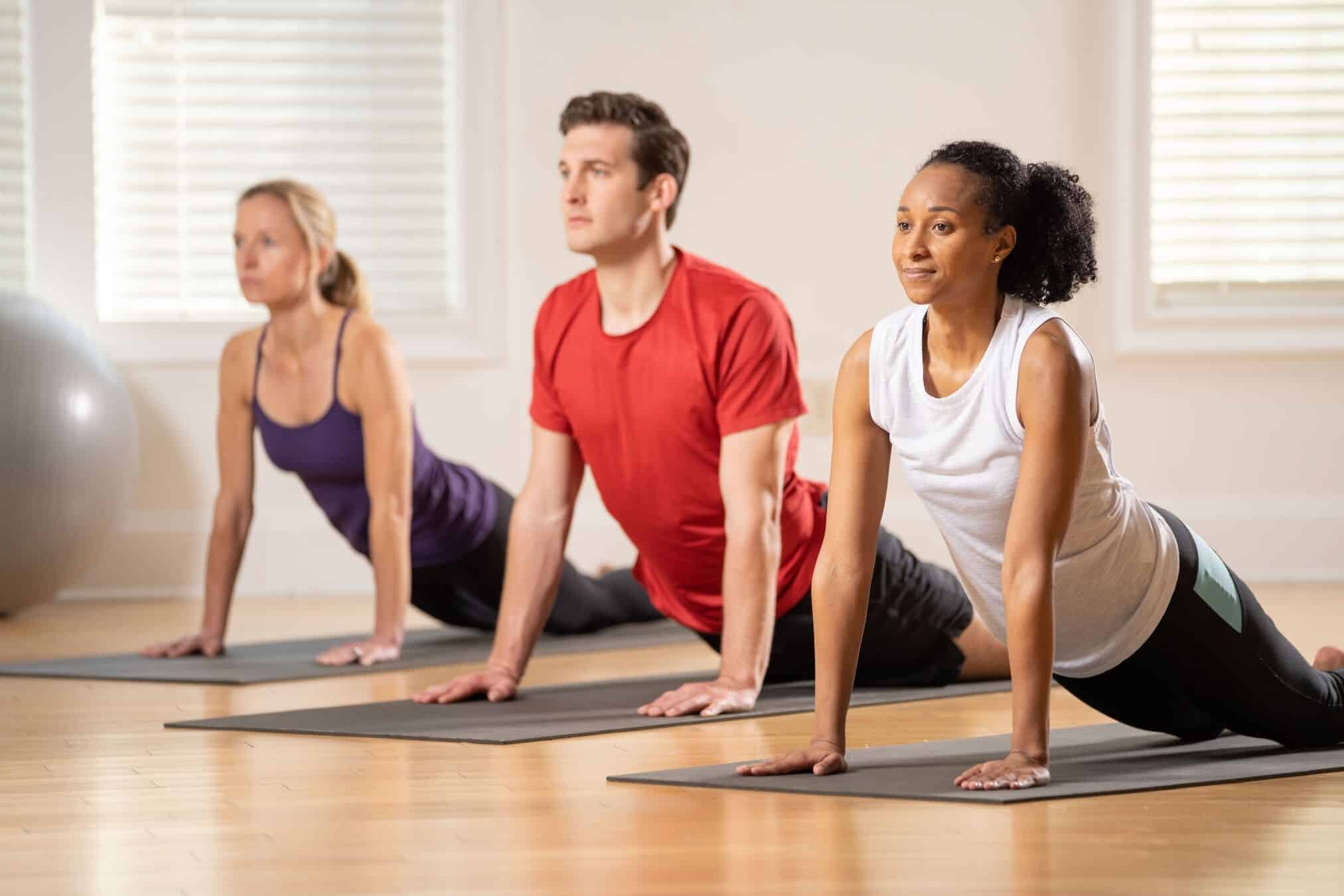 mat pilates class