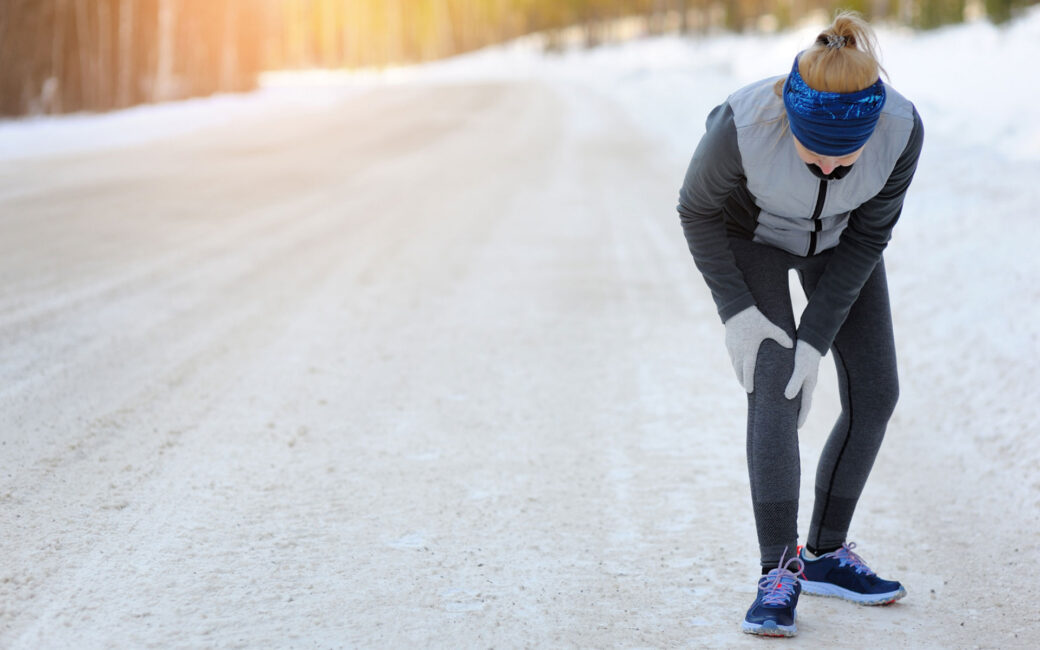 Preventing and treating common knee injuries in the winter